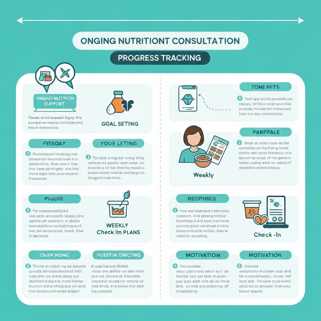 Ongoing nutrition support consultations